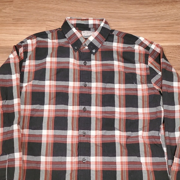 J.Crew Casual L/S Button Down Dress Shirt Sz L - Picture 4 of 5